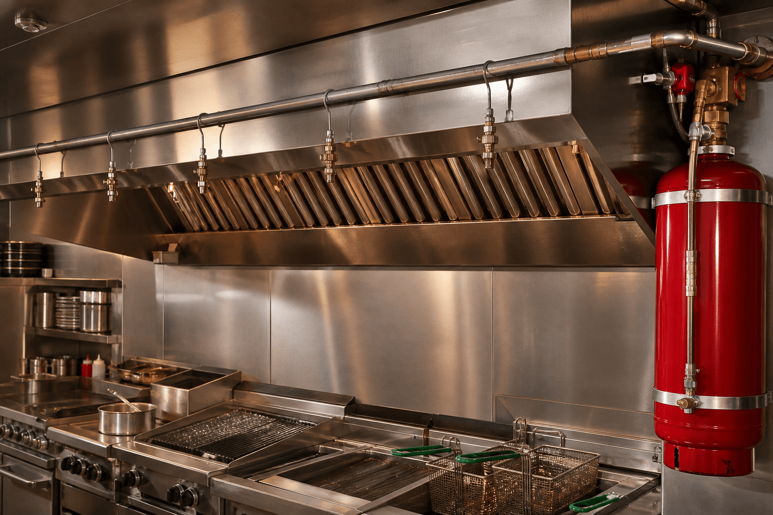 Ansul system service in Valley Forge — commercial kitchen hood service